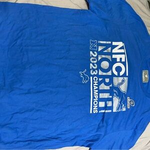 Blue NFC North 2023 Champions T-Shirt